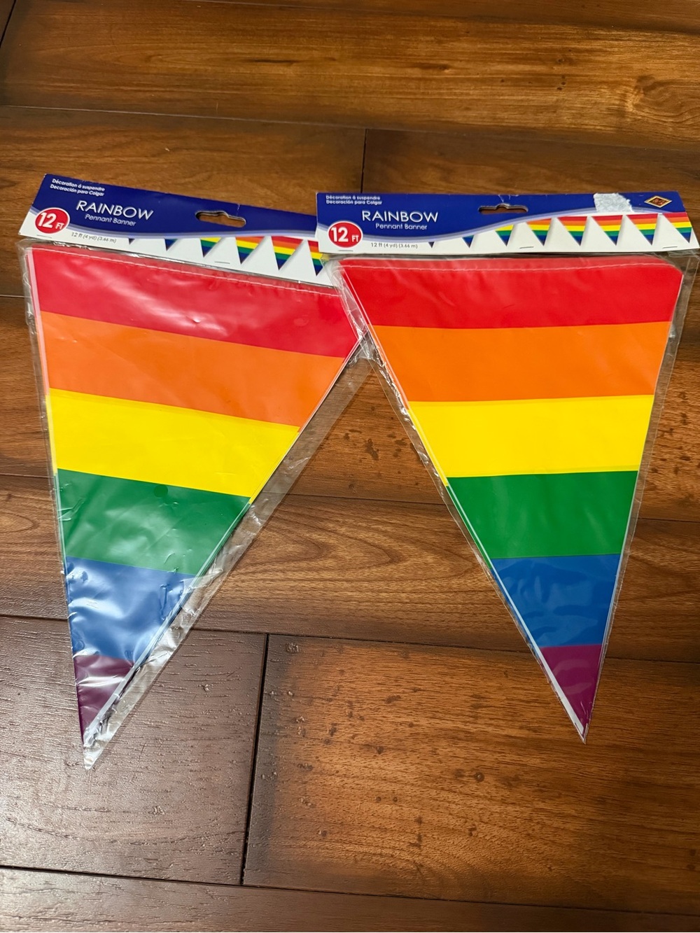 Rainbow Pennant Banner by RAINBOW - Multicolor Party Garland